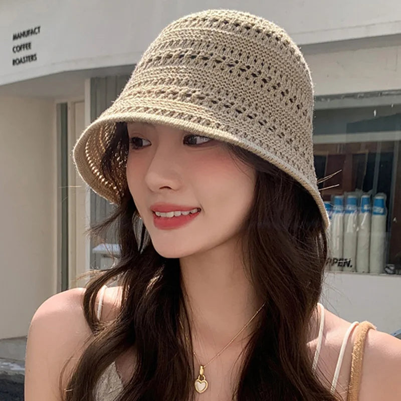 Chapeau de Plage Décontracté – Beige