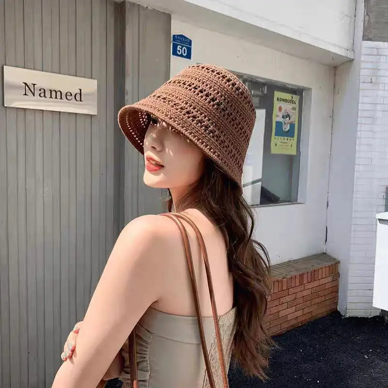Chapeau de Plage Décontracté – Beige