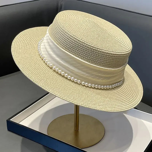 Chapeau de Plage Femme - Beige