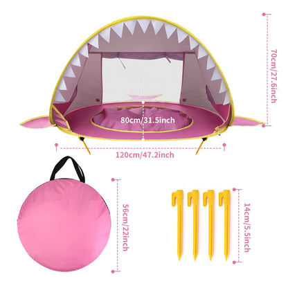 Tente de Plage pour Bébé – Rose